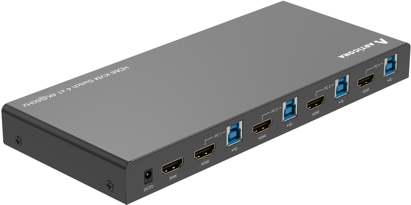 Przełącznik KVM ARTICONA HDMI 1:4