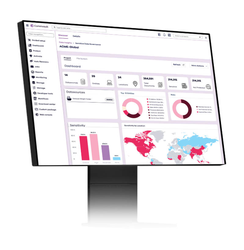 Commvault Cloud Backup & Recovery Software for Endpoint Users, per User Upfront Payment Subscription - 1 Year