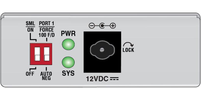 Allied Telesis AT-MMC2000/SC Converter