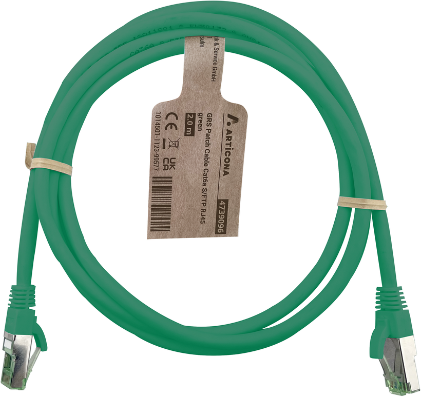 Patchkabel GRS RJ45 S/FTP Cat6a 7,5 m z.