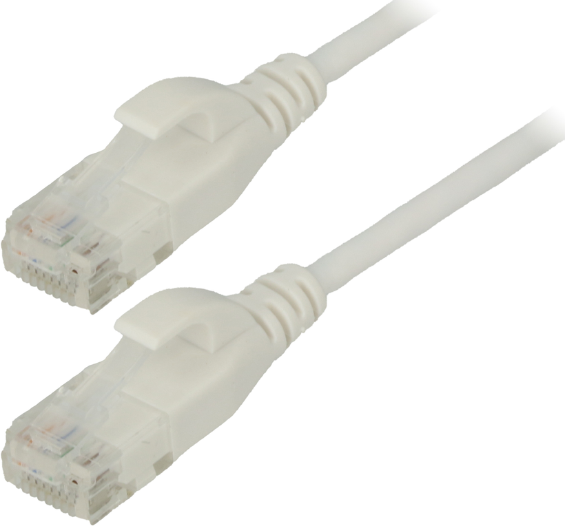 Patch Cable RJ45 U/UTP Cat6a 20m White