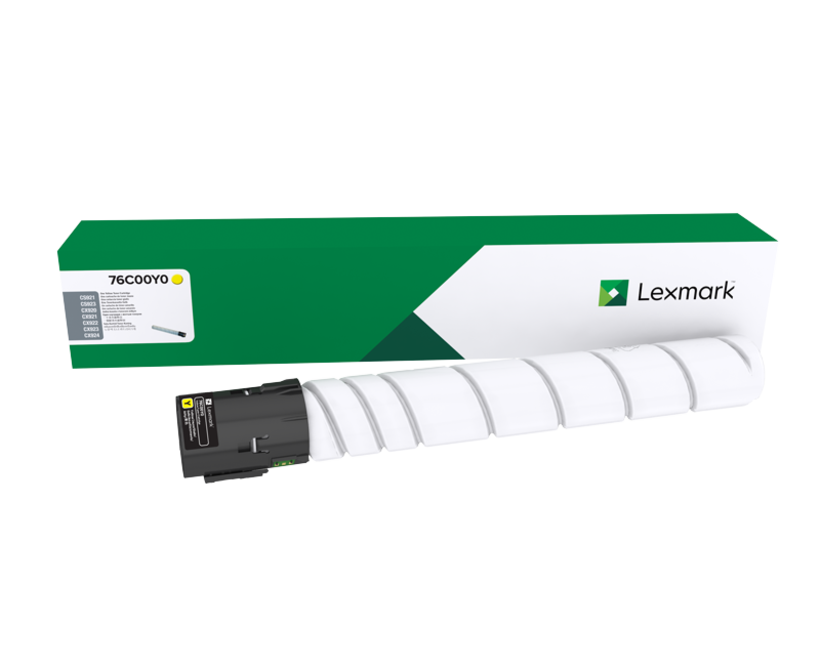 Lexmark 76C00Y0 Toner Yellow