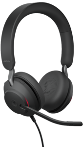 Headset Jabra Evolve2 40 MS UC Duo USB A