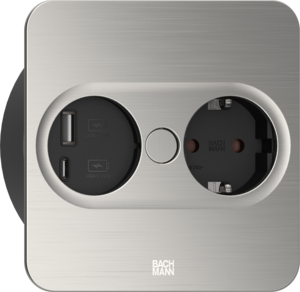 Power Strip TWIST 2 1-way+USB 2m