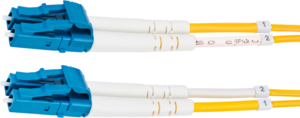 StarTech Duplex Fibre Patch Cable LC-LC OS2 Yellow